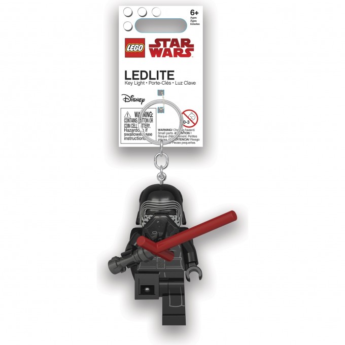Брелок-фонарик LEGO STAR WARS Кайло Рен со световым мечом Star Wars™ LGL-KE126 1036540