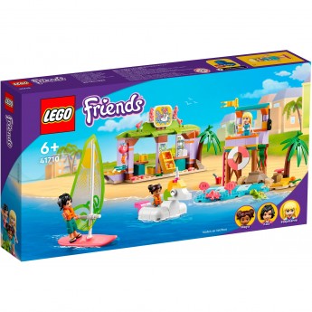 Конструктор детский LEGO FRIENDS РАЗВЛЕЧЕНИЯ НА ПЛЯЖЕ ДЛЯ СЕРФЕРОВ