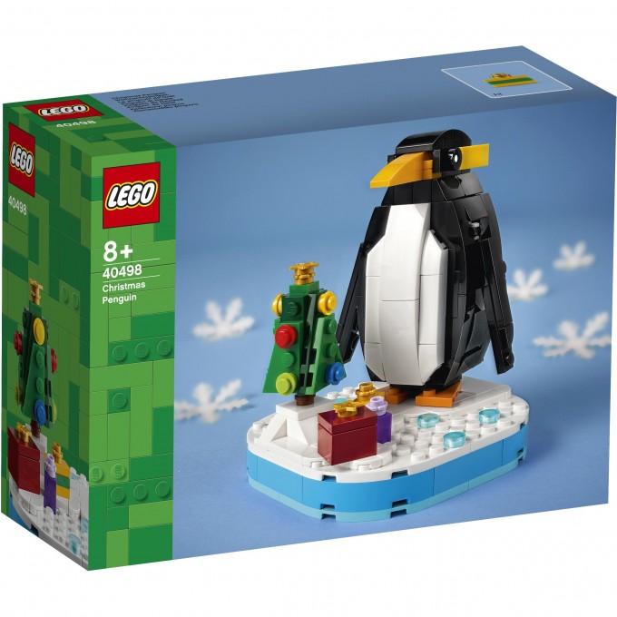 Конструктор детский LEGO IDEAS РОЖДЕСТВЕНСКИЙ ПИНГВИН 40498