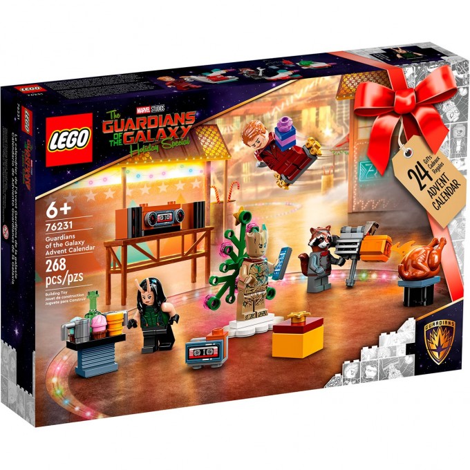 Конструктор детский LEGO MARVEL АДВЕНТ КАЛЕНДАРЬ СТРАЖЕЙ ГАЛАКТИКИ 76231 Конструктор детский LEGO MARVEL АДВЕНТ КАЛЕНДАРЬ СТРАЖЕЙ ГАЛАКТИКИ 76231