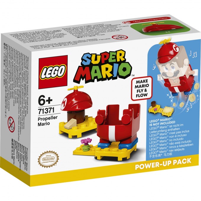 Конструктор детский LEGO SUPER MARIO НАБОР УСИЛЕНИЯ «МАРИО С ПРОПЕЛЛЕРОМ» 71371