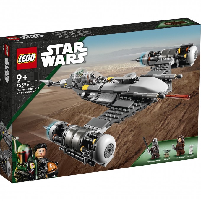Конструктор детский LEGO ЗВЁЗДНЫЙ ИСТРЕБИТЕЛЬ МАНДАЛОРЦА N-1 75325
