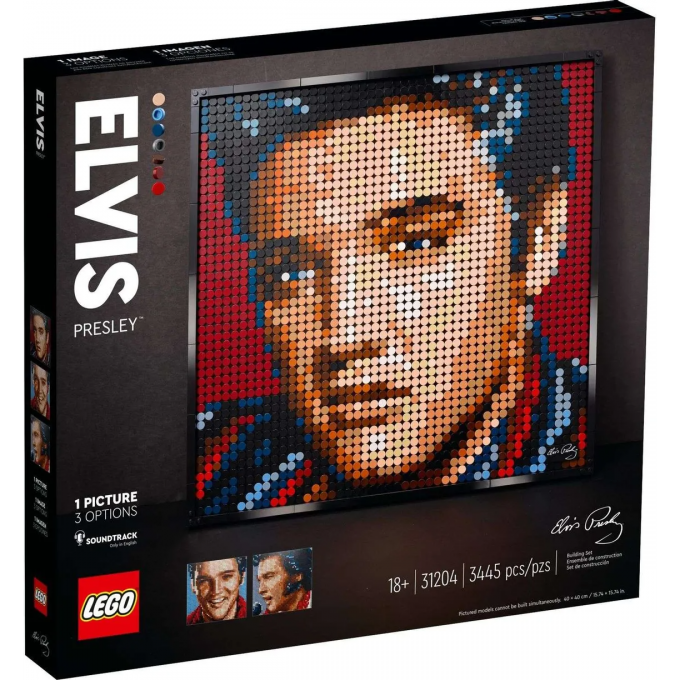 Конструктор LEGO Art Элвис Пресли 31204 3206255 Конструктор LEGO Art Элвис Пресли 31204 3206255