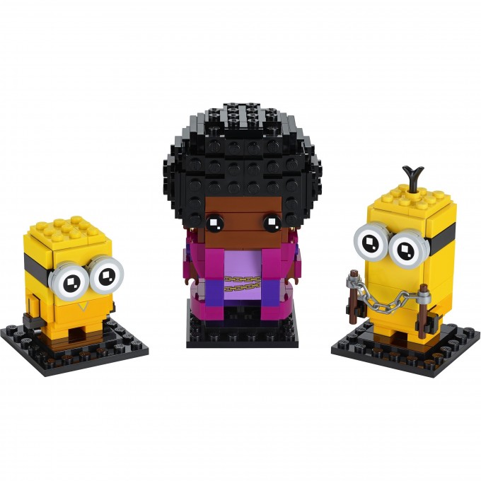 Конструктор LEGO BRICK HEADZ Сувенирный набор "БЕЛБОТТОМ, КЕВИН И БОБ" 40421 3423087