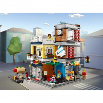 Конструктор LEGO CREATOR ЗООМАГАЗИН И КАФЕ В ЦЕНТРЕ ГОРОДА 31097 Конструктор LEGO CREATOR ЗООМАГАЗИН И КАФЕ В ЦЕНТРЕ ГОРОДА 31097