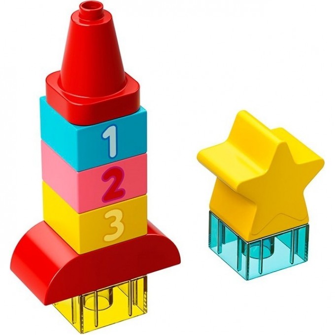 Конструктор LEGO DUPLO "МОЯ ПЕРВАЯ КОСМИЧЕСКАЯ РАКЕТА" Уникальные наборы 30332 3806693 Конструктор LEGO DUPLO "МОЯ ПЕРВАЯ КОСМИЧЕСКАЯ РАКЕТА" Уникальные наборы 30332 3806693