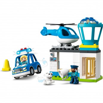 Конструктор LEGO DUPLO "ПОЛИЦЕЙСКИЙ УЧАСТОК И ВЕРТОЛЁТ" 10959 Конструктор LEGO DUPLO "ПОЛИЦЕЙСКИЙ УЧАСТОК И ВЕРТОЛЁТ" 10959