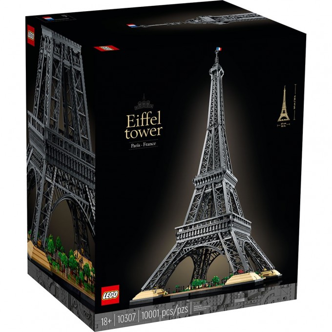 Конструктор LEGO ICONS ЭЙФЕЛЕВА БАШНЯ 10307