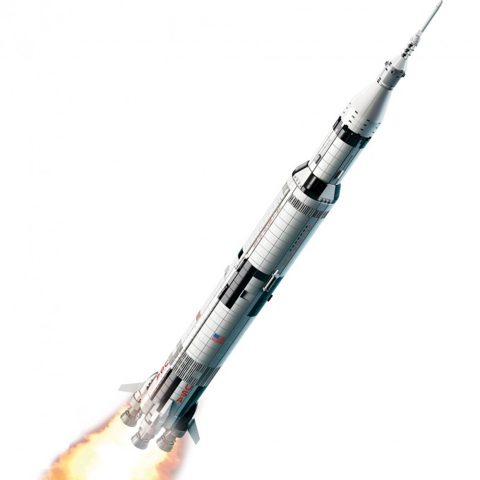 Конструктор LEGO IDEAS "РАКЕТНО-КОСМИЧЕСКАЯ СИСТЕМА НАСА «САТУРН-5-АПОЛЛОН» 92176 2812033