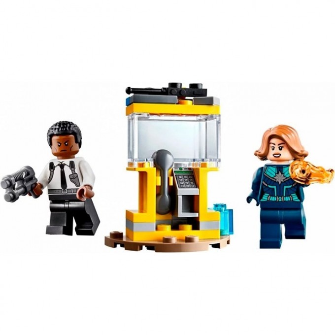 Конструктор LEGO MARVEL SUPER HEROES "КАПИТАН МАРВЕЛ И НИК ФЬЮРИ" Уникальные наборы 30453 3795008