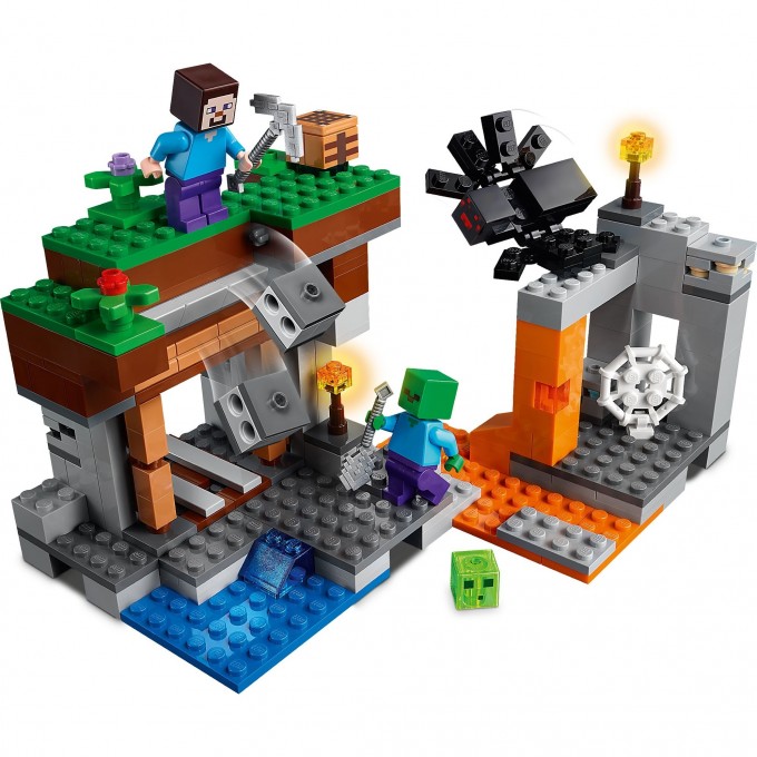 Конструктор LEGO MINECRAFT "ЗАБРОШЕННАЯ ШАХТА" Minecraft 21166 Конструктор LEGO MINECRAFT "ЗАБРОШЕННАЯ ШАХТА" Minecraft 21166