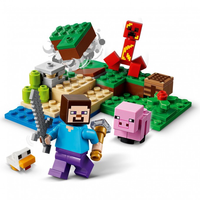 Конструктор LEGO MINECRAFT "ЗАСАДА КРИПЕРА" Minecraft 21177 3722193 Конструктор LEGO MINECRAFT "ЗАСАДА КРИПЕРА" Minecraft 21177 3722193