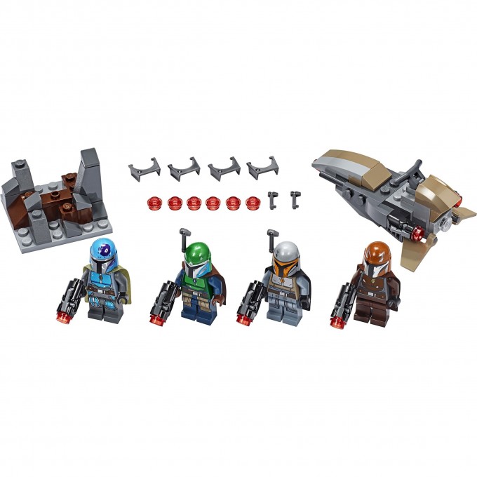 Конструктор LEGO STAR WARS "БОЕВОЙ НАБОР: МАНДАЛОРЦЫ" 75267 1698065