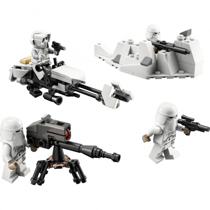 Конструктор LEGO STAR WARS "БОЕВОЙ НАБОР СНЕЖНЫХ ПЕХОТИНЦЕВ" 75320 3727822