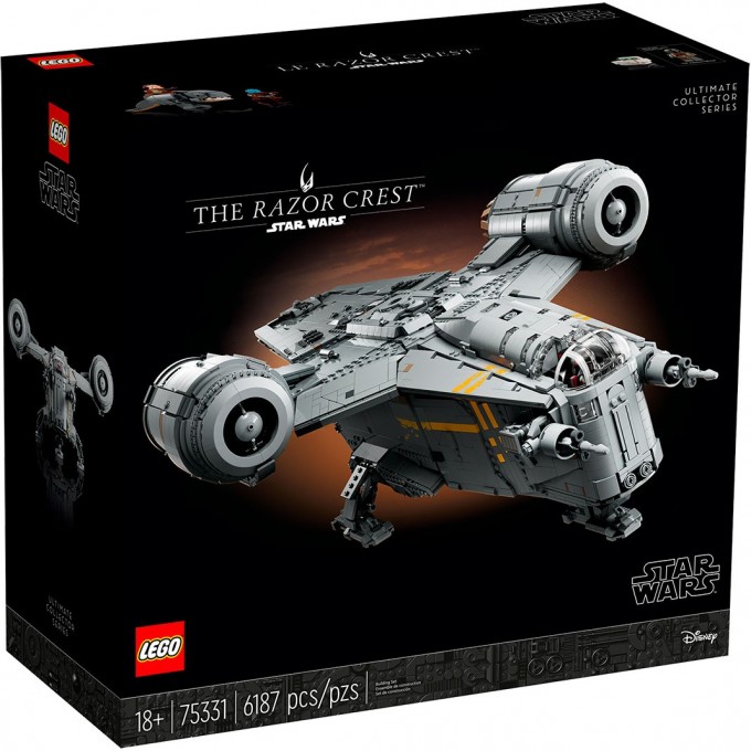 Конструктор LEGO SW КОСМИЧЕСКИЙ КОРАБЛЬ "ЛЕЗВИЕ БРИТВЫ" 75331 Конструктор LEGO SW КОСМИЧЕСКИЙ КОРАБЛЬ "ЛЕЗВИЕ БРИТВЫ" 75331