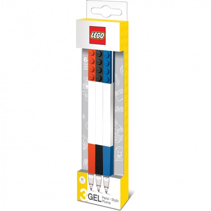 Набор гелевых ручек LEGO 3шт 51513L 331447
