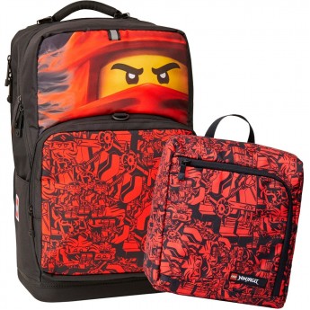 Рюкзак LEGO MAXI NINJAGO«RED», 2в1 Ninjago 20214-2202